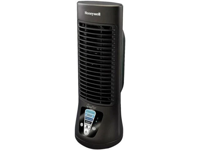 Honeywell HTF210B QuietSet Mini Tower Table Fan - Black
