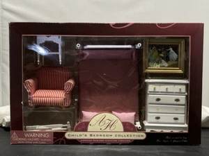 American Heirloom Miniature Furniture Child's Bedroom Collection • Doll House - Picture 1 of 11