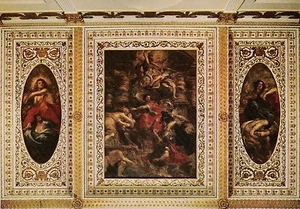 *Postcard-"SERIES-#4/"Banqueting House, Whitehall" /Government of James...{US2-2 - Picture 1 of 2