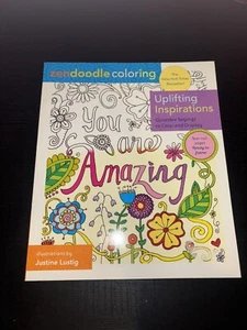 Zendoodle Coloring Uplifting Inspirations to Color & Display - Picture 1 of 2
