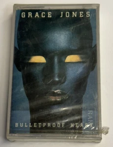 GRACE JONES - BULLETPROOF HEART (1989) SEALED CASSETTE MADE IN TURKEY - Picture 1 of 2