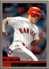 2000 Topps Baseball Card Rusty Greer Texas Rangers #270