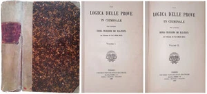 La logica delle prove in criminale - Vol. I-II - Foto 1 di 1