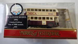 Matchbox Models of Yesteryear Y-5 1929 Leyland Titan Bus. MICA Limited Edition - Picture 1 of 7