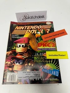 NINTENDO POWER Magazine DECEMBER 1995 Volume 79 - DONKEY KONG COUNTRY 2 +Poster - Imagen 1 de 7