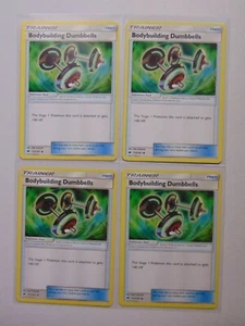 Bodybuilding Dumbbells 113/147 Burning Shadows x4 Playset (Pack Fresh) - Picture 1 of 1