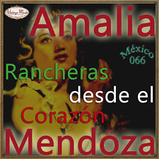 AMALIA MENDOZA Mexico Collection CD #66/100 - MEXICAN Ranchera Huapango Bolero