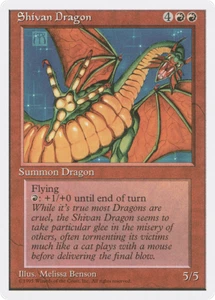 Shivan Dragon X (4) 4th Edition - VG/EX - 4RCards - Bild 1 von 1