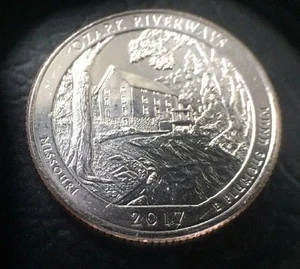 2017 P Ozark Riverways State Park Quarter MISSOURI America The Beautiful NEW - Picture 1 of 4