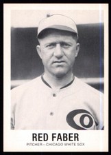 1980 Galasso Glossy Greats Red Faber Chicago White Sox #121