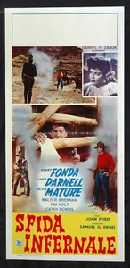 CINEMA-locandina SFIDA INFERNALE My Darling Clementine henry fonda, JOHN FORD - Picture 1 of 1