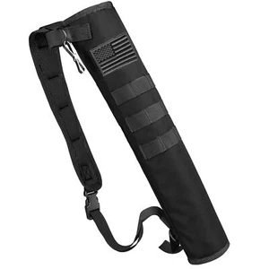 Archery Lightweight Back Arrow Quiver Dual Use Foldable Compact Hip Arrows Bag - Picture 1 of 7