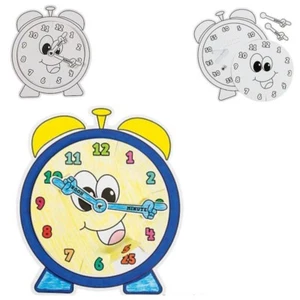 Learning Time Clock Kits: Set of 3 Maths Educational Teaching Time Resource - Picture 1 of 1
