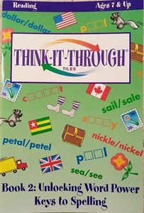 THINK-IT-THROUGH Reading Book 2 Unlocking Word Power Keys to Spelling 7+yrs 24pp - Picture 1 of 6