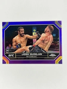 2024 Topps Chrome UFC Josh Quinlan Purple Refractor #76 - Bild 1 von 1