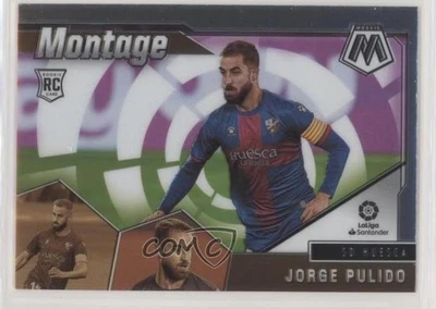 2020-21 Panini Mosaic La Liga Montage Jorge Pulido #19 Rookie RC - Image 1 of 2