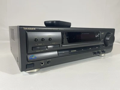 Technics SA-EX110 - Vintage 2 Channel AM FM Phono Stereo Receiver +Remote Bundle - Image 1 of 4