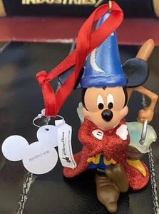 NEU Disney Parks Fantasia Sorcerer’s Apprentice Mickey Mouse Weihnachtsschmuck - Bild 1 von 4