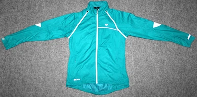 PEARL IZUMI W'S ELITE BARRIER BIKE JACKET Convertible Cycling Teal sz M Jacket - Image 1 of 4