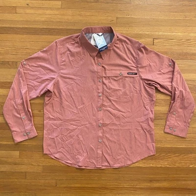 Little Donkey Andy Shirt Mens 2XL Red Power Dry Tech Stretch UPF 50+ Outdoor - Image 1 of 4