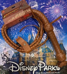 Látigo Indiana Jones 2025 de los parques de Disney con clip para cinturón juguete de rol nuevo 💥 - Imagen 1 de 2