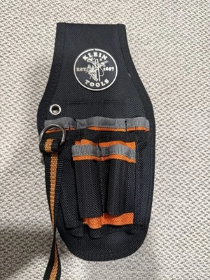 Klein ToolsTradesman Pro 5-​1/​2 in.​ 9-​Pocket Small Tool Holster in Black - Image 1 of 4