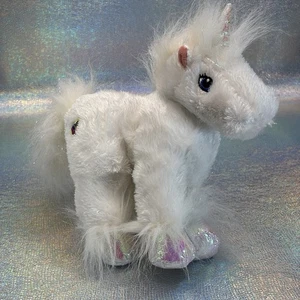 Ganz Webkinz Lil’Kinz Unicorn White Plush Stuffed Animal Toy *No Code - Picture 1 of 3