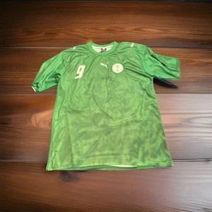 Saudi Arabia football Federation Away Sz-XL Jersey/ Shirt (#9 Malik)Year 06,07 - Picture 1 of 6