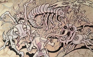 INSPECTOPHOBIA * MIKE BENNETT'S  ORIGINAL  ART   (2025) 10/12/2025 - Picture 1 of 1