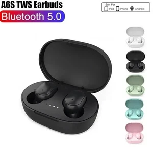 Wireless Bluetooth 5.1 Headset TWS Earphones Earbuds Stereo Headphones Ear A6 - Picture 1 of 28