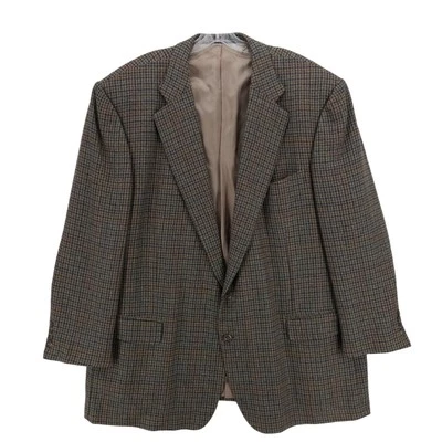 Blazer Abrigo Deportivo Multicolor ERMENEGILDO ZEGNA Rochester 100% Lana IT 62 Foto 1 de 4