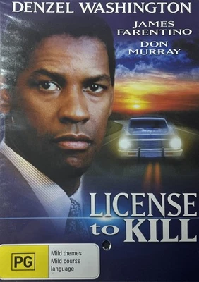 DVD: License To Kill - 1989 Spy Film, All Regions, Stars Denzel Washington - Image 1 of 2