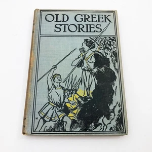 Old Greek Stories 1923 James Baldwin HB USA Vintage 1st Edition 12th Printing - Bild 1 von 11
