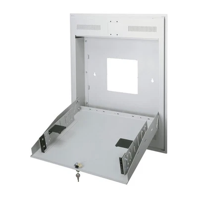 Middle Atlantic TOR-2-20RP Tilt-Out Wall Rack Secure Low-Profile In-Wall Storage - Image 1 of 4