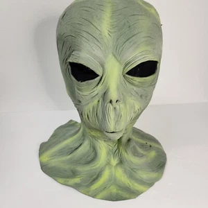Vintage Collegeville Marsian Alien Halloween Maske Glow In The Dark Creepy Rare - Bild 1 von 11