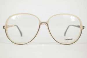 Vintage Menrad 670 637 Transparent Grau oval Brille eyeglasses NOS - Picture 1 of 4