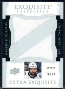 Camisetas Extra Colección Exquisita 2021-22 #ECENK Nikita Kucherov 76/99 - Imagen 1 de 2
