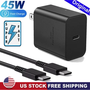 For Original Super Fast Wall Charger 45W Adapter Google Pixel 9 8 7 6 5 4 Pro a - Picture 1 of 15