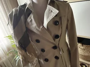 Burberry Trenchcoat Jacke Stein 38 Frühjahr Sommer Trenchjacke M - Bild 1 von 15