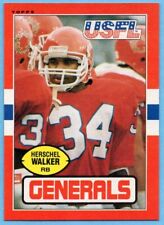 1985 Topps USFL #86 Herschel Walker NEAR MINT+ New Jersey Generals HOF A2411