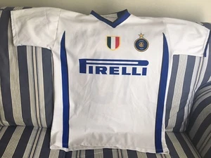 MAILLOT DE FOOTBALL INTER MILAN ITALIE MAICON #13 BLANC ADULTE M/L - Photo 1/2