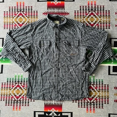 Camisa de franela a cuadros Beretta para hombre mediana abotonada caza C9 Foto 1 de 4