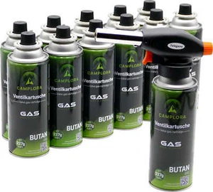 Antorcha de soldadura Tolegano 12 uds 227 g MFS-1a cartucho lámpara de soldadura quemador Bunsen piezoeléctrico - Imagen 1 de 5