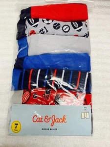 Boys 7 Pack Sports Boxer Brief Underwear Cat & Jack Size XL (16) - Picture 1 of 5