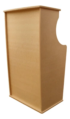 CLUMBER PRODUCTS Super space-saver trade show/salon reception desk-shop counter free delivery mdf