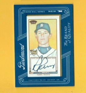 D21438 2009 Topps 206 Mini Framed Autograph #FMA3 Ryan Perry BK$20