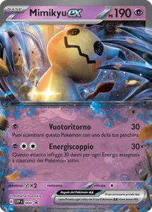 Pokemon TCG GCC Mimikyu ex SVP 004 Italiano EXC/NM Scarlet & Violet Promo REG - Imagen 1 de 1