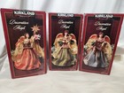 Lot of 3 Decorative Vintage Angel Tree Toppers Made by Kirkland Signature 9”