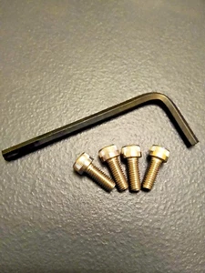 JUEGO DE TORNILLOS DE ACERO INOXIDABLE PARA AMAL CARBS 622/086 WW89236 - Imagen 1 de 1