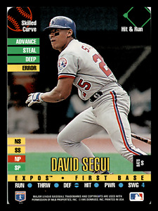 1995 Donruss Top of the Order David Segui Montreal Expos  Mint